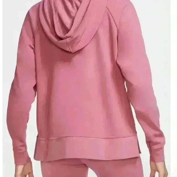 Nike Women's Get Fit Desert Berry/White Full-Zip Training Hoodie size medium - Picture 5 of 14